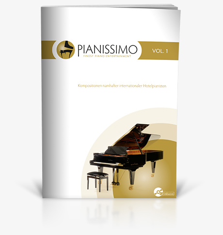 Hörproben Songbook Pianissimo Vol 1 mit Kompositionen Internationaler Hotelpianisten